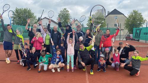 Saisonstart der Kids mit Ganz Österreich spielt Tennis